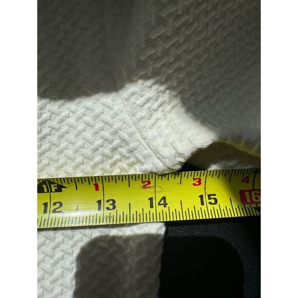 Ganni Anthropology Colorblock Fit & Flare Dress In White & Black Size Small - Picture 7 of 8